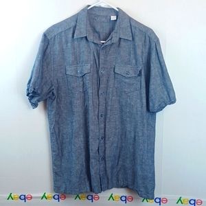 Men's Casual Dress Shirt / Size M